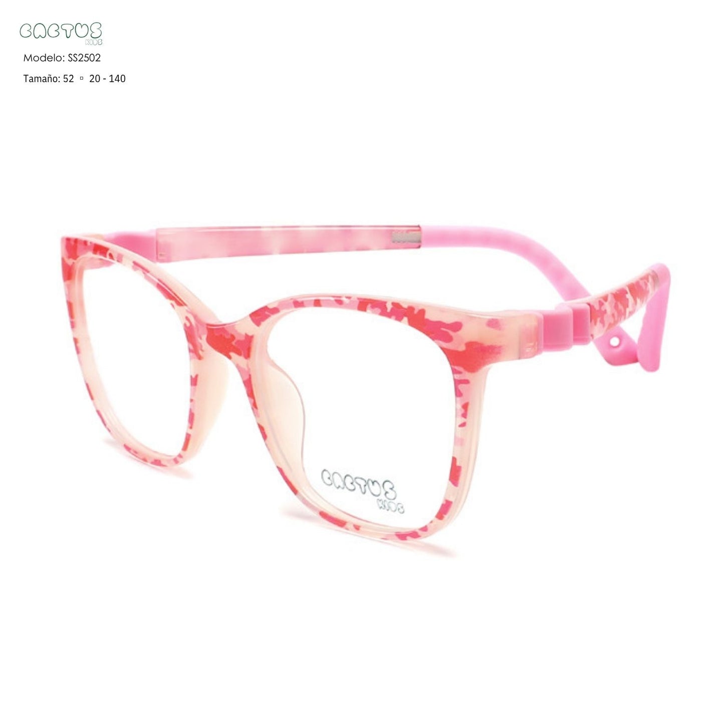 Cactus SS2502 - Lentes flexible para niños con blue protect incluido.