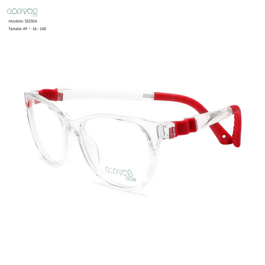 Cactus SS2504 — Lentes flexibles para niños con blue protect incluido