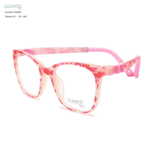 Cactus SS2502 — Lentes flexibles para niños con blue protect incluido