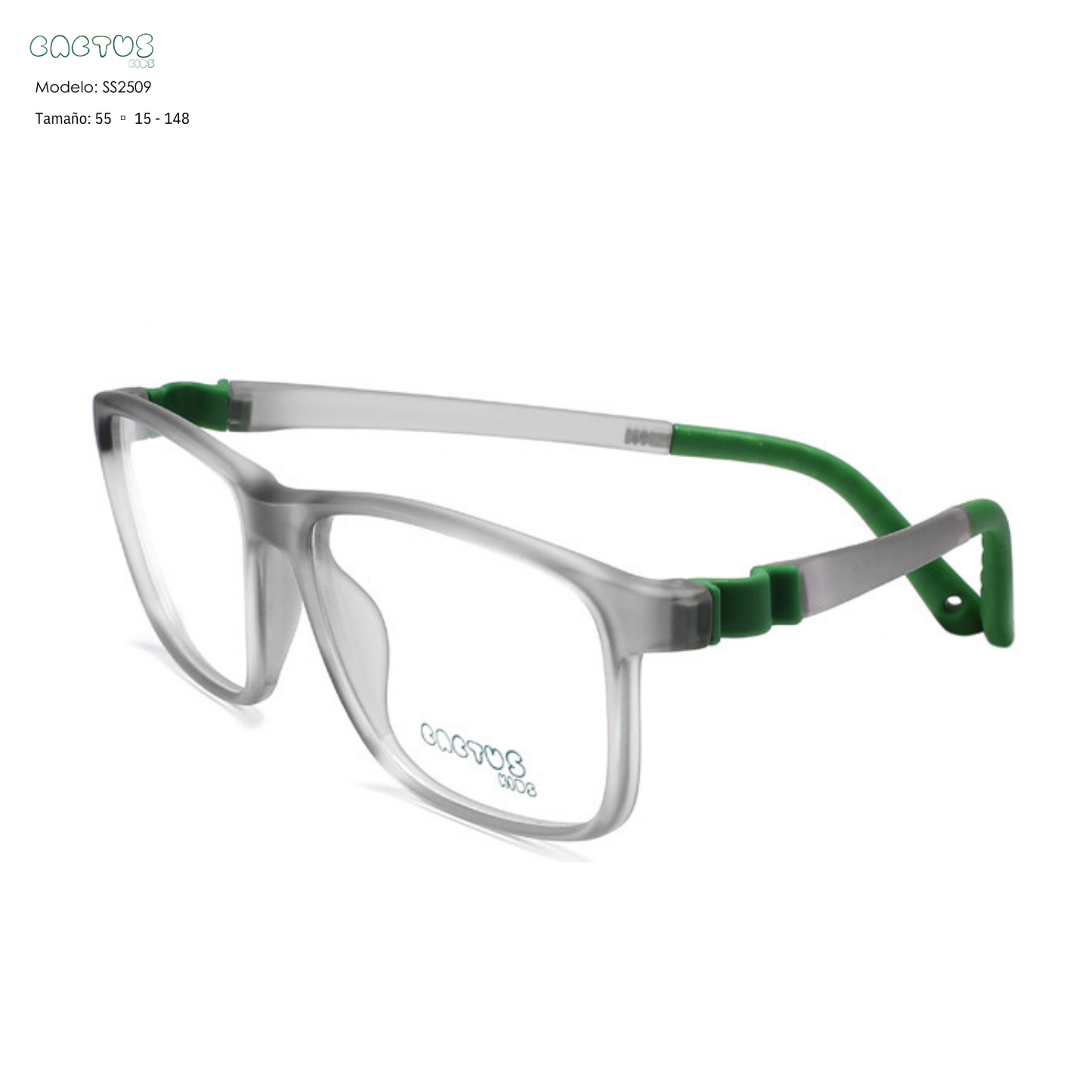 Cactus SS2509 — Lentes flexibles para niños con blue protect incluido