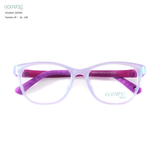 Cactus SS2504 — Lentes flexibles para niños con blue protect incluido