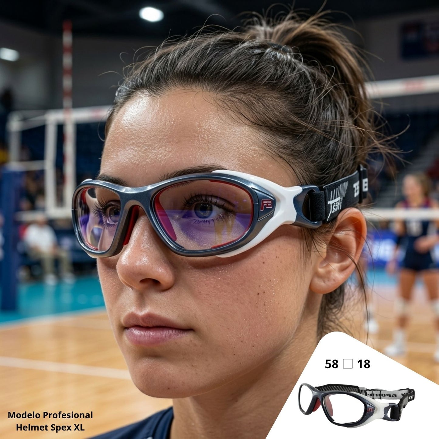 Liberty Rec Specs Helmet Spex XL: Gafas Deportivas de Alto Impacto