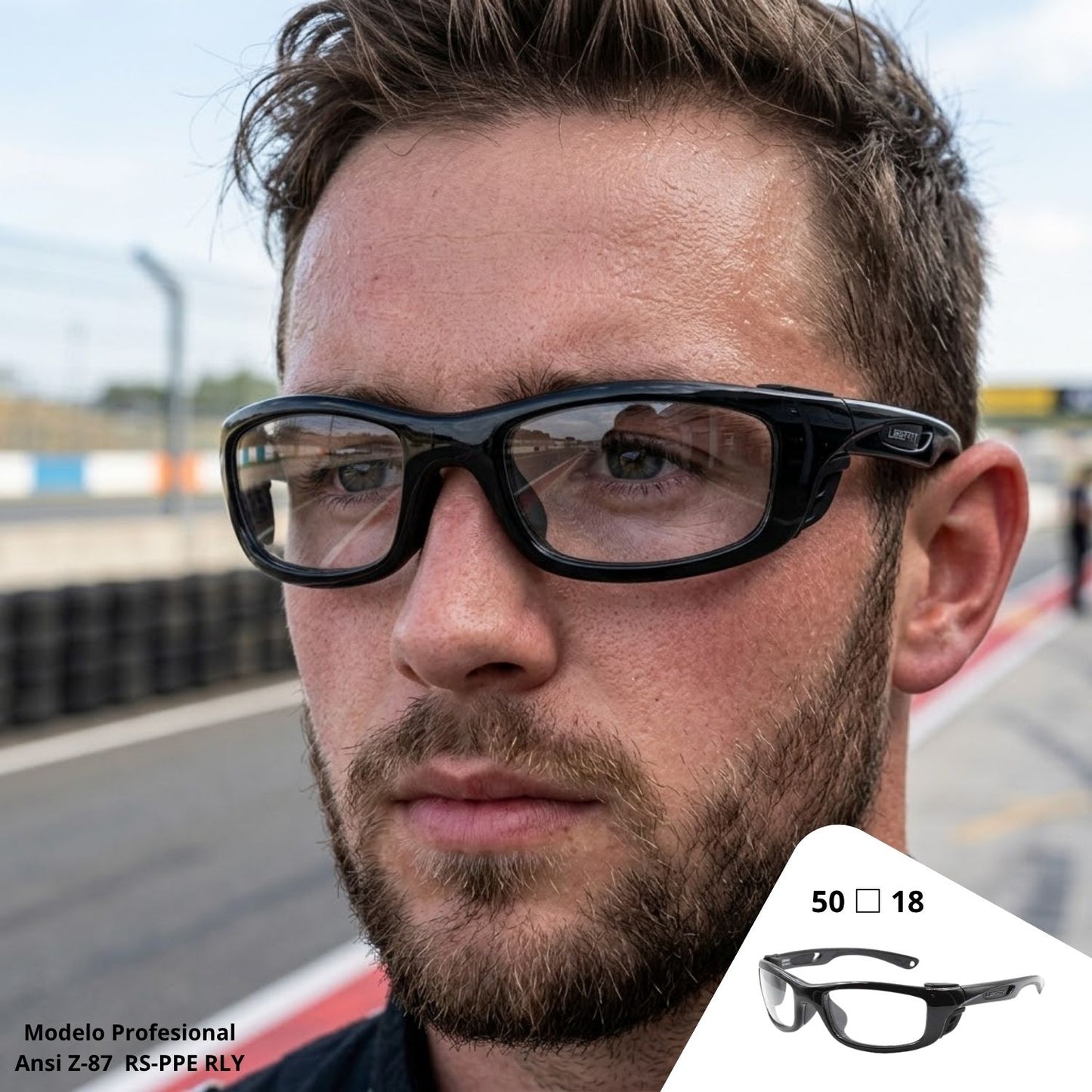 Liberty RS-PPE RLY: Gafas de Seguridad Industrial con Estilo (ANSI Z87.1)