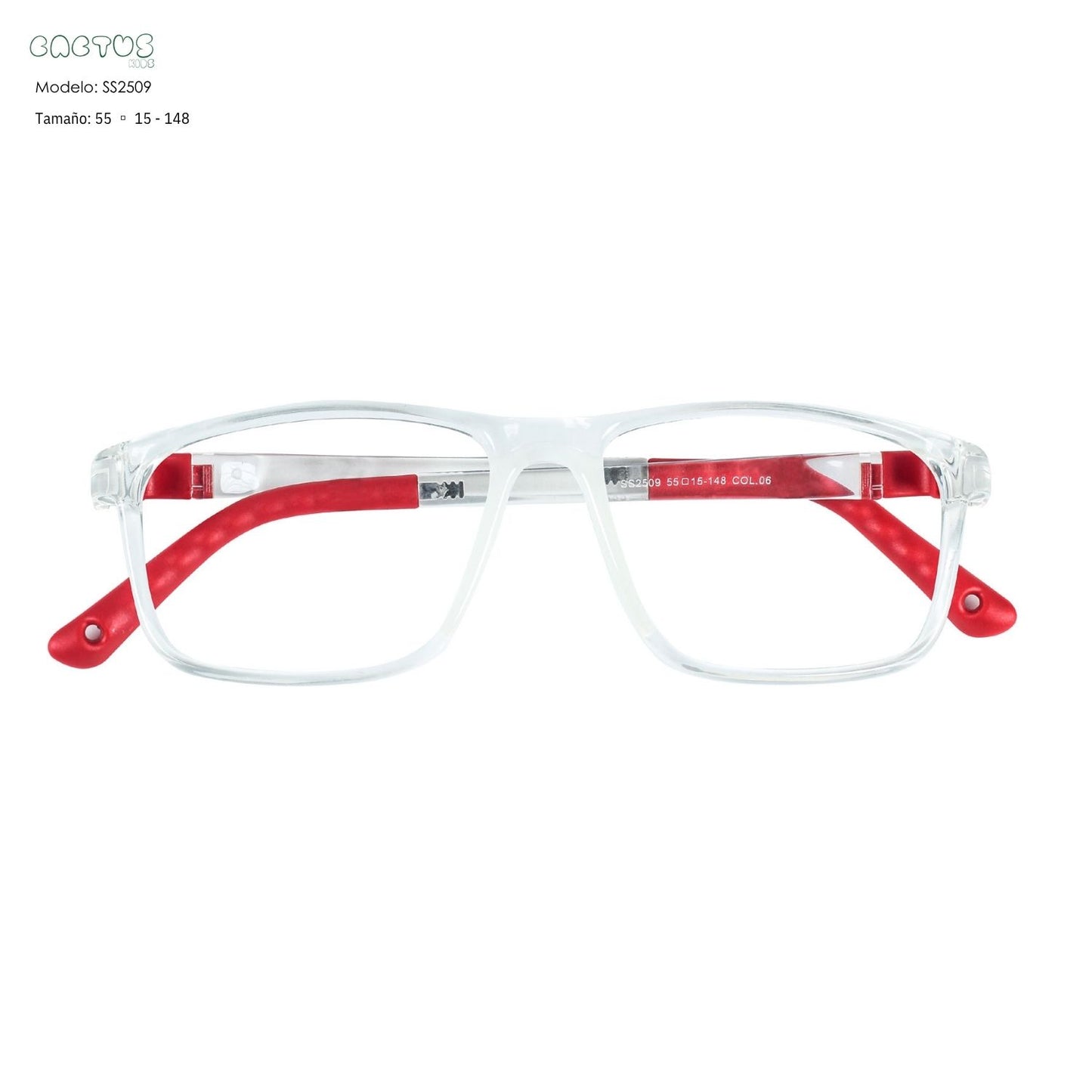 Cactus SS2504 — Lentes flexibles para niños con blue protect incluido