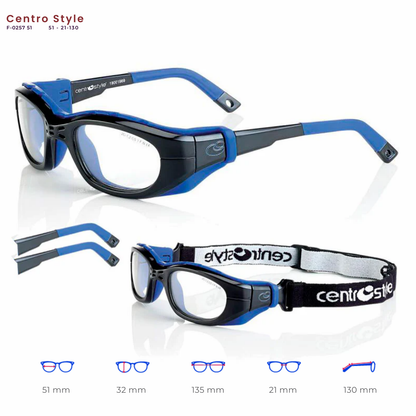 Centro Style — Montura deportiva con banda elástica intercambiable