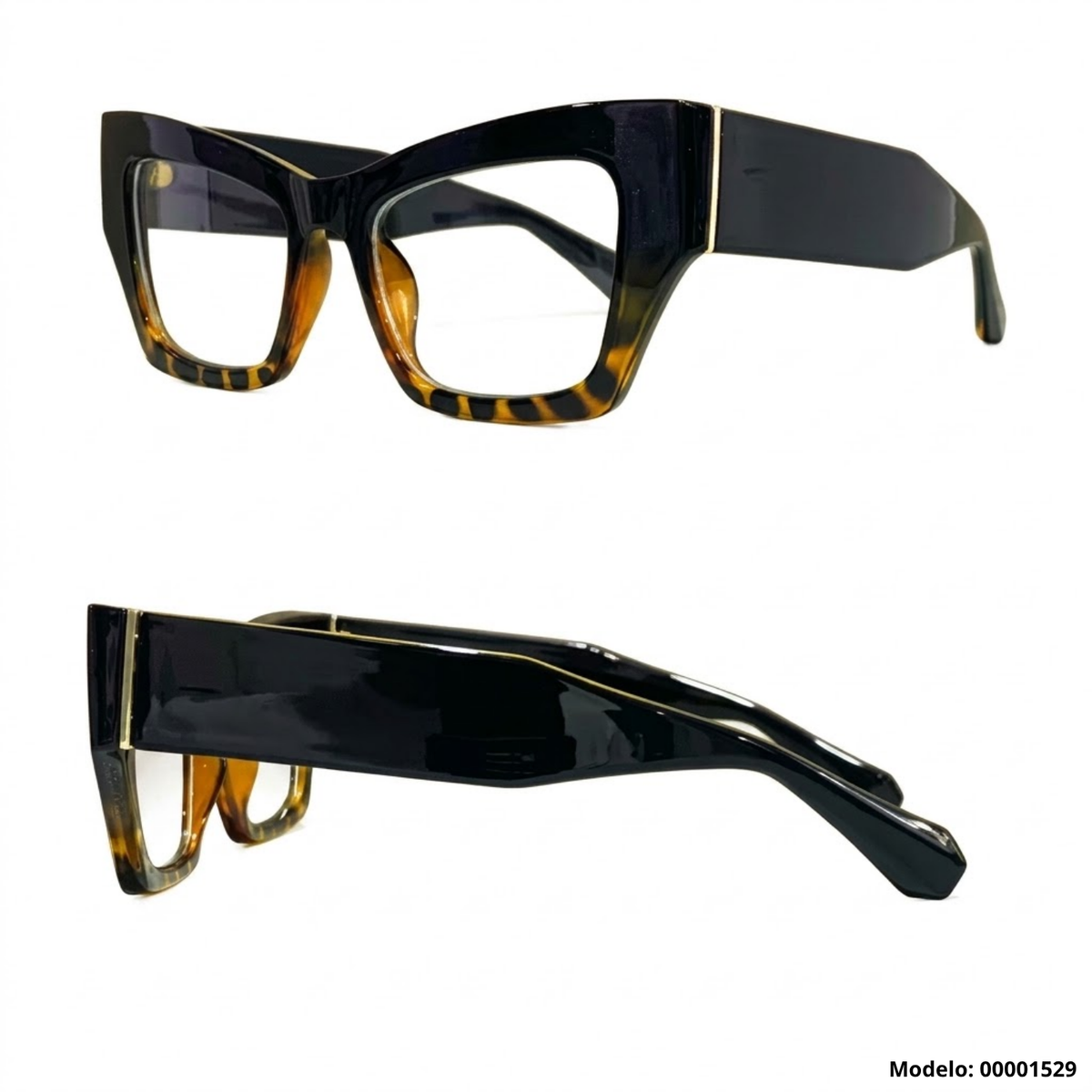 Montura Oftálmica – Diseño Cat-Eye Moderno